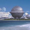 Eine Basis für Kugelraumer der Heimatschutzflotte auf einer Insel des Planeten Eden in einem 9000 Lichtjahre von der Erde entfernten Doppelsternsystem.