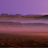 Morgennebel im Melas Chasma